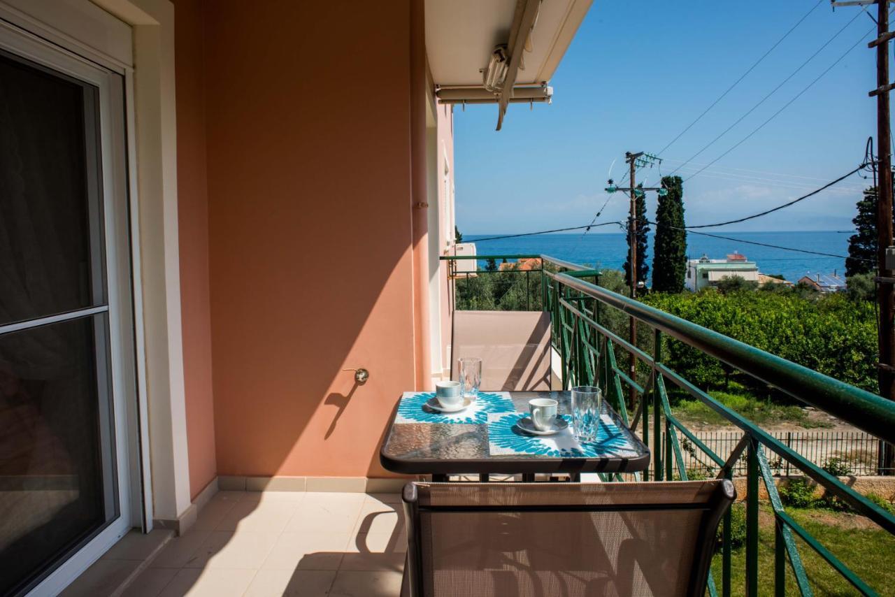 Lovely Apartment Next To The Sea Lygia Korinthias Ligia  Ngoại thất bức ảnh