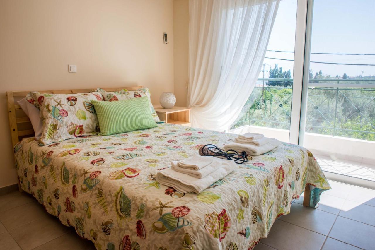 Lovely Apartment Next To The Sea Lygia Korinthias Ligia  Ngoại thất bức ảnh